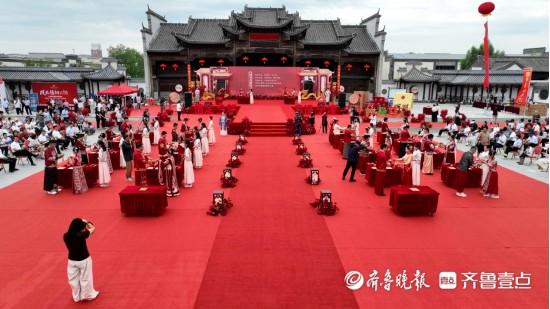 证券配资的条件 着中式礼服，行传统仪式！宁津国风集体婚礼演绎别样浪漫